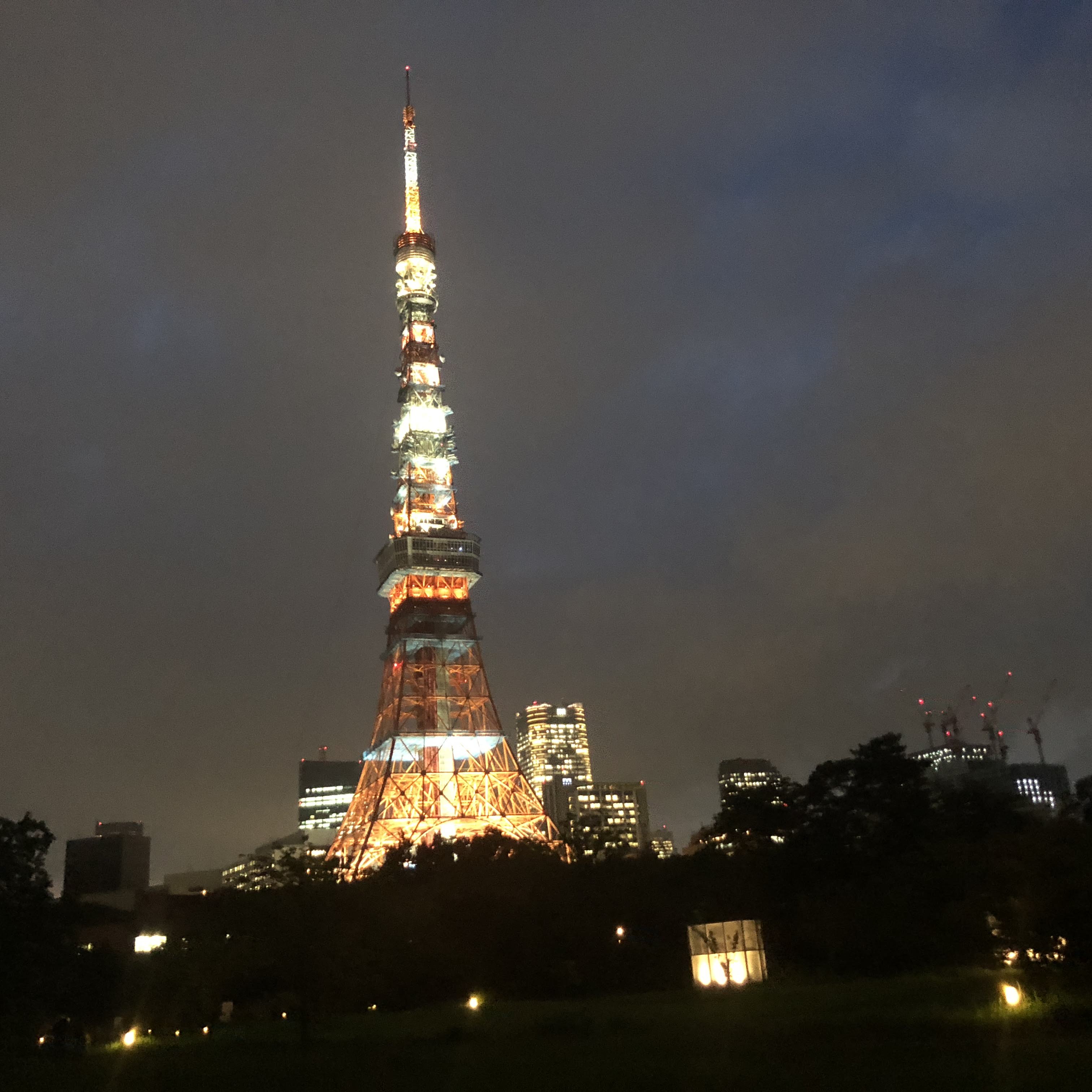 帰宅ラン 東京タワー