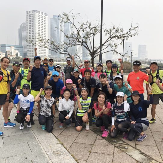 かまくRUN 横浜マラソン 試走会 ロング走 LSD