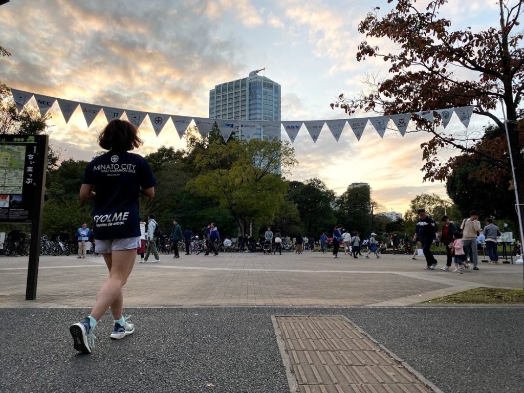 ミナトマラソン 試走 港 区 シティー ハーフ ランニング イベント