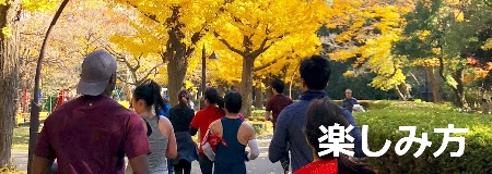 秋 冬 紅葉 ランニング ジョギング マラソン ラン シーズン
